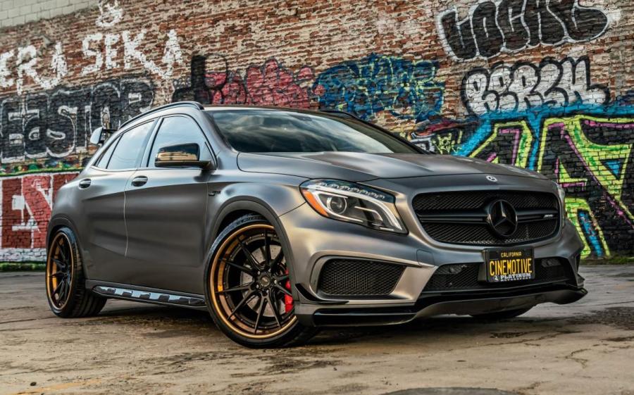 Mercedes-AMG GLA45 4Matic by Platinum Motorsports on ADV.1 Wheels (ADV5.2 TRACK SPEC ADVANCED) (X156) '2020